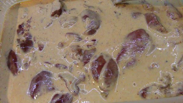 MARRINATED BEEF LIVER